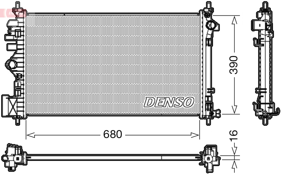 Denso Radiateur DRM20111