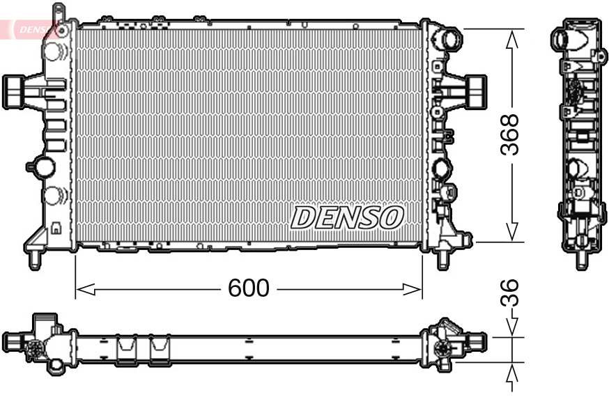 Denso Radiateur DRM20112