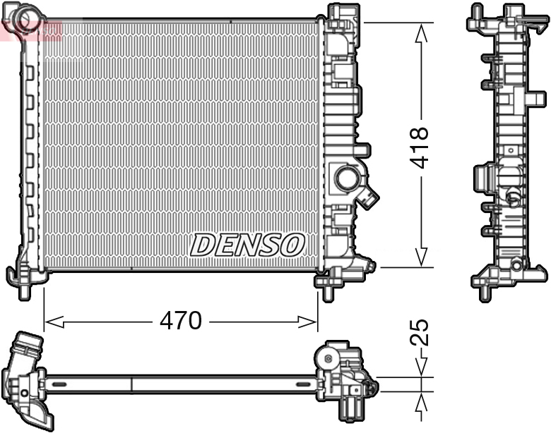 Denso Radiateur DRM20114