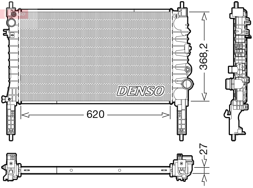 Denso Radiateur DRM20122