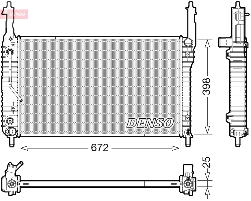 Denso Radiateur DRM20123