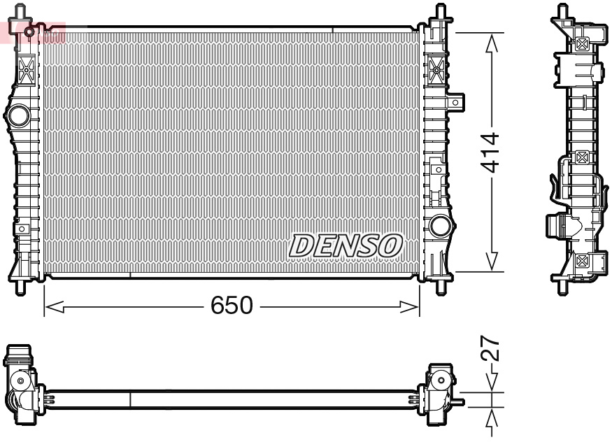 Denso Radiateur DRM21104