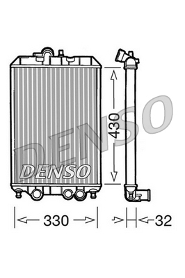 Denso Radiateur DRM22002