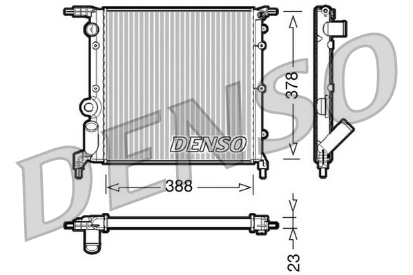 Denso Radiateur DRM23006