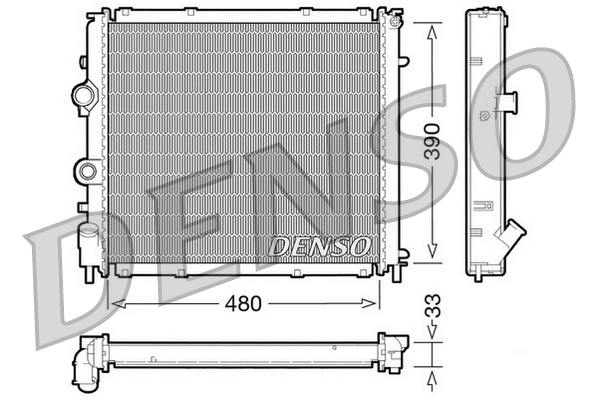 Denso Radiateur DRM23011