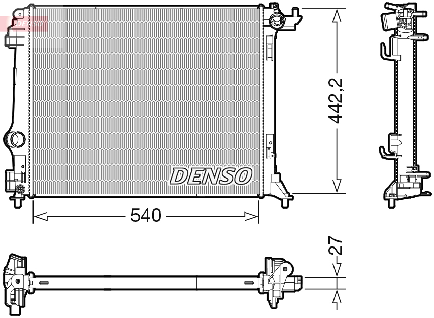 Denso Radiateur DRM23116