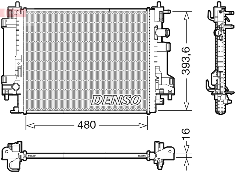 Denso Radiateur DRM23117