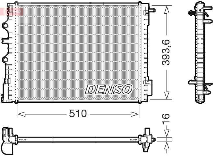 Denso Radiateur DRM23120