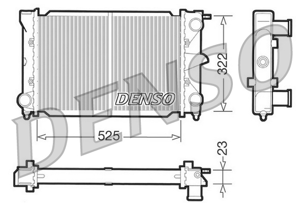 Denso Radiateur DRM32003