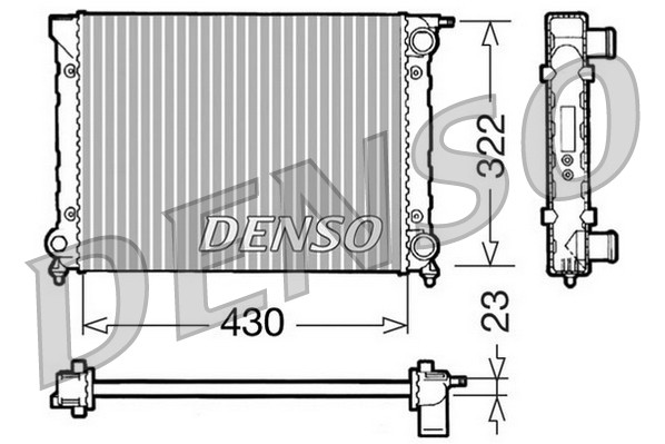 Denso Radiateur DRM32004