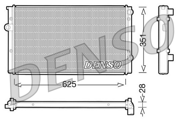 Denso Radiateur DRM32008