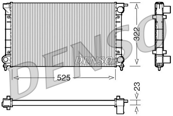 Denso Radiateur DRM32024