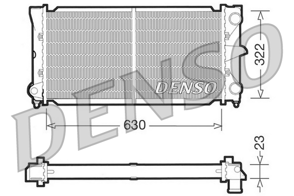 Denso Radiateur DRM32025