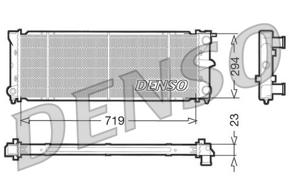 Denso Radiateur DRM32026