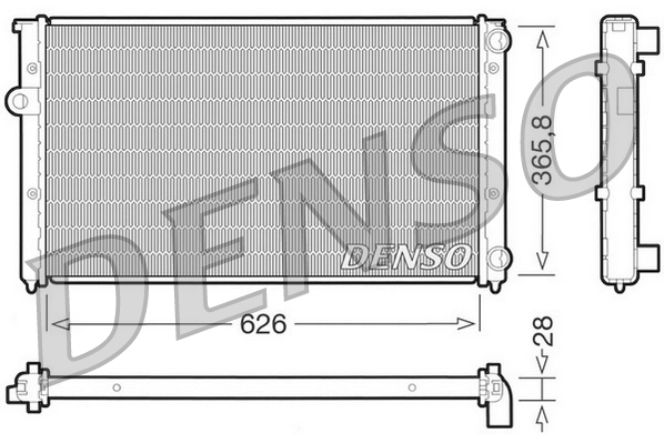 Denso Radiateur DRM32027