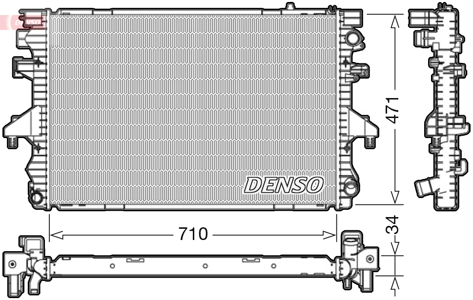 Denso Radiateur DRM32040