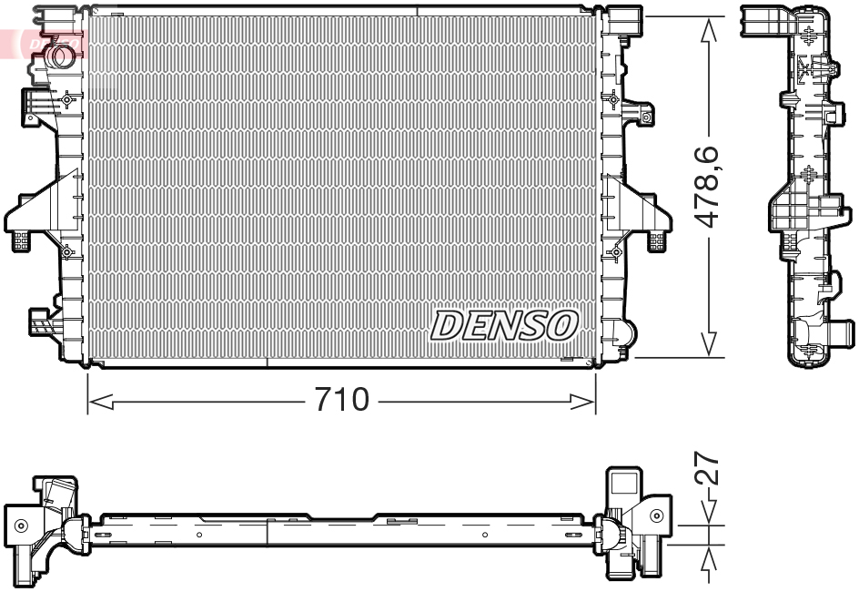 Denso Radiateur DRM32055