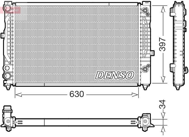 Denso Radiateur DRM32056