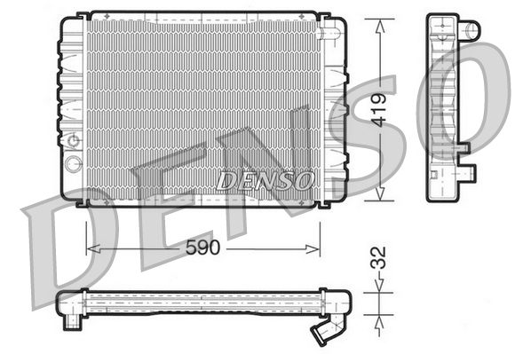 Denso Radiateur DRM33001