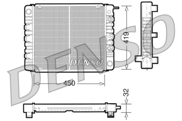 Denso Radiateur DRM33002