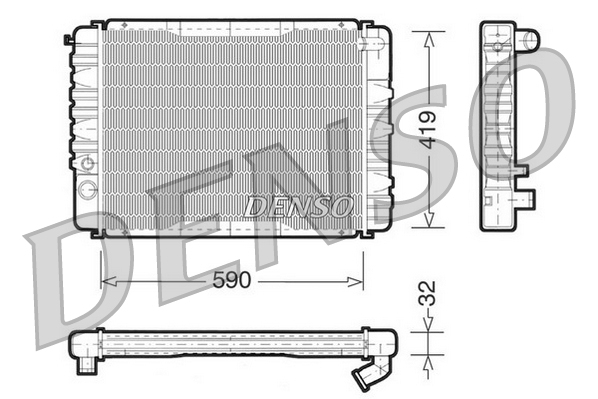 Denso Radiateur DRM33035