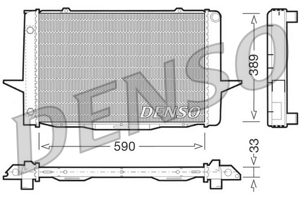 Denso Radiateur DRM33041