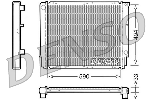 Denso Radiateur DRM33050