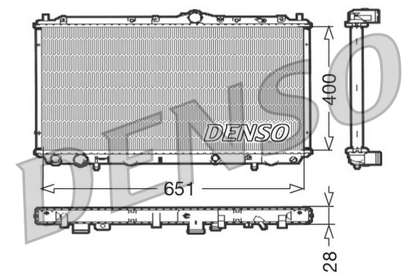 Denso Radiateur DRM33060