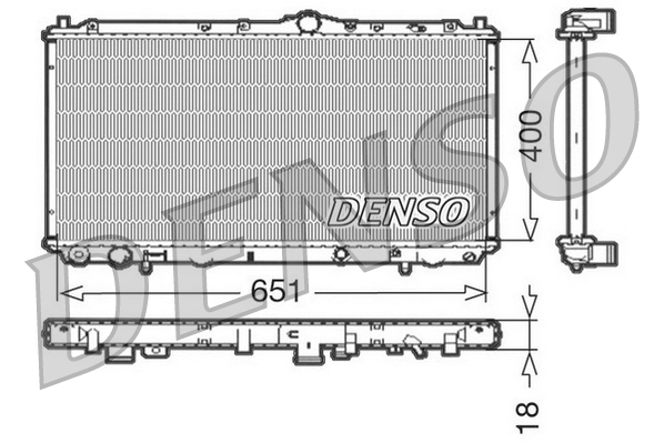 Denso Radiateur DRM33061