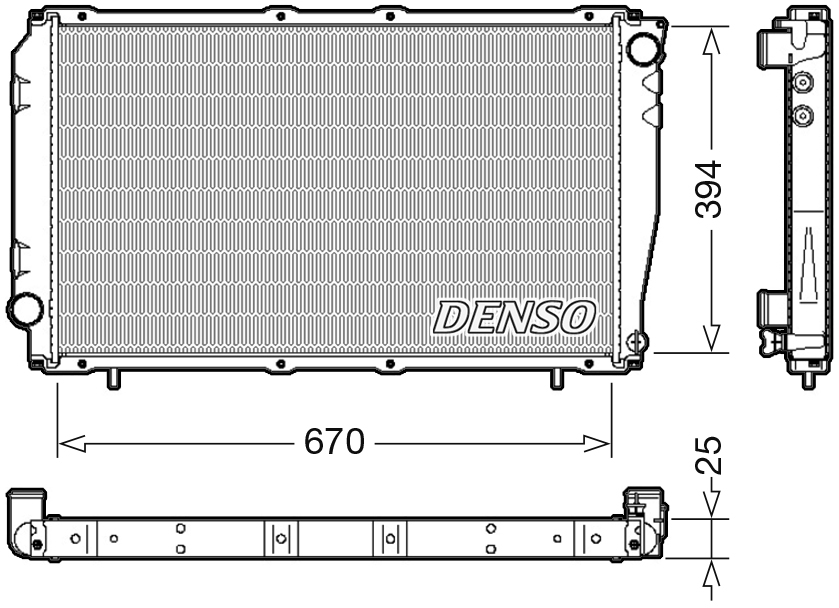 Denso Radiateur DRM36016