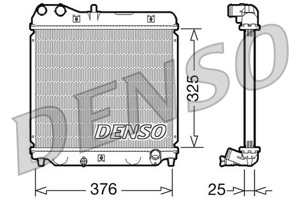 Denso Radiateur DRM40015