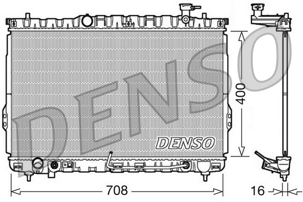 Denso Radiateur DRM41002