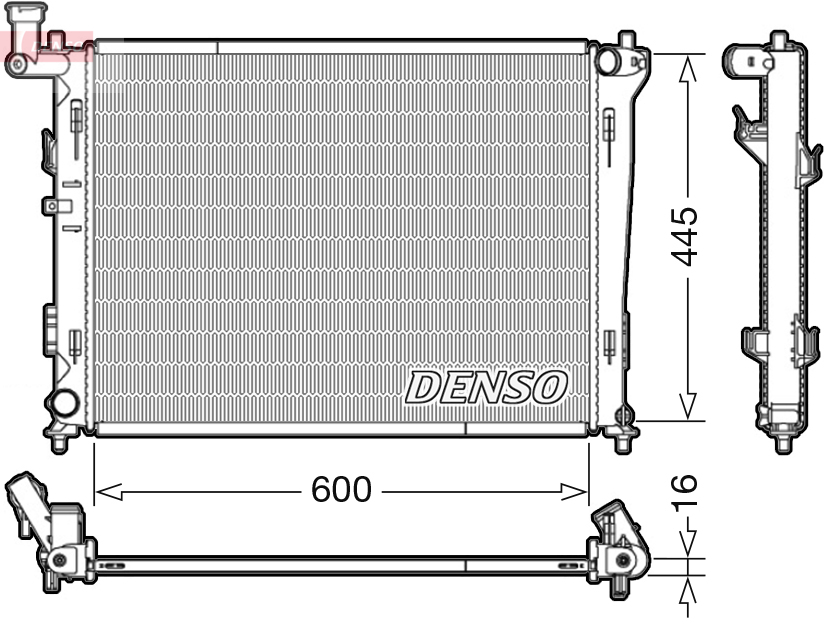 Denso Radiateur DRM41004