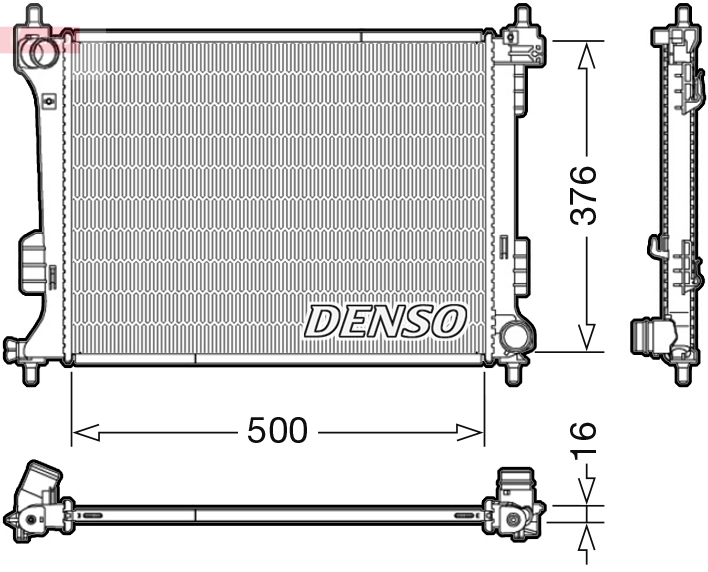 Denso Radiateur DRM41010