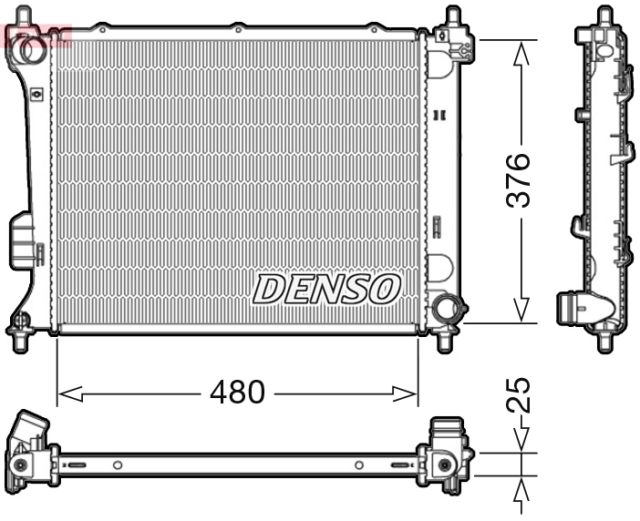 Denso Radiateur DRM41011