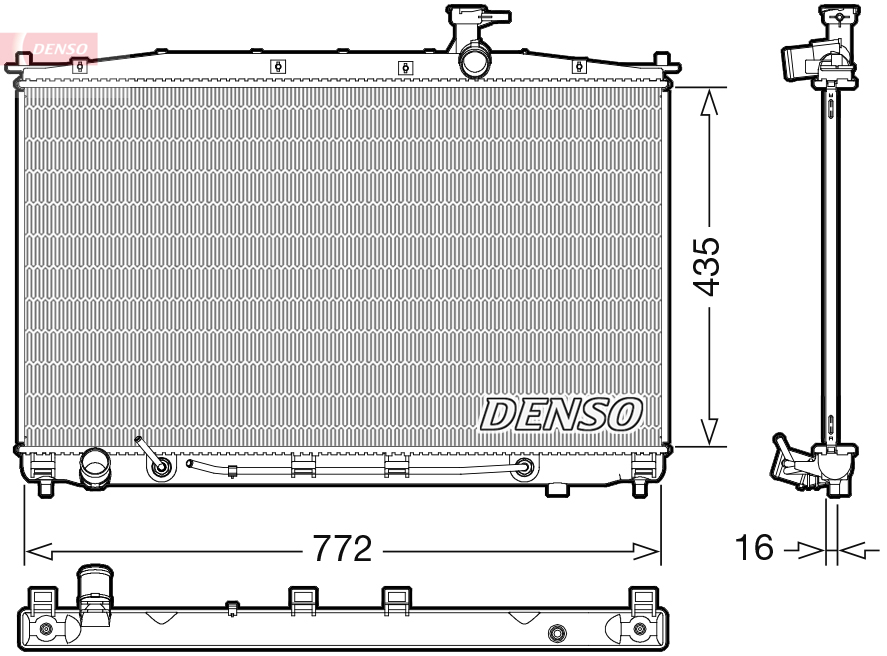 Denso Radiateur DRM41024