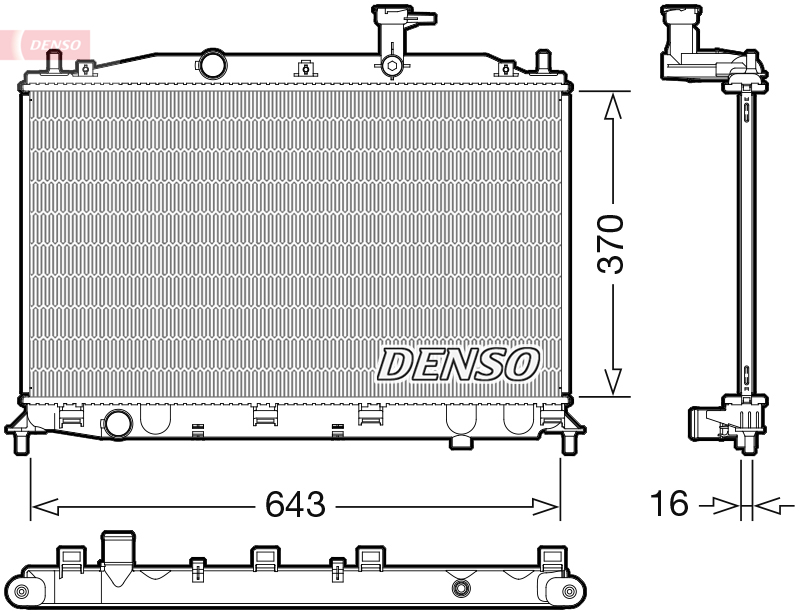 Denso Radiateur DRM41026