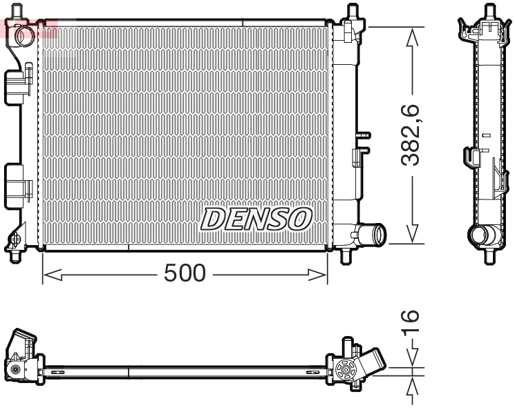 Denso Radiateur DRM41032