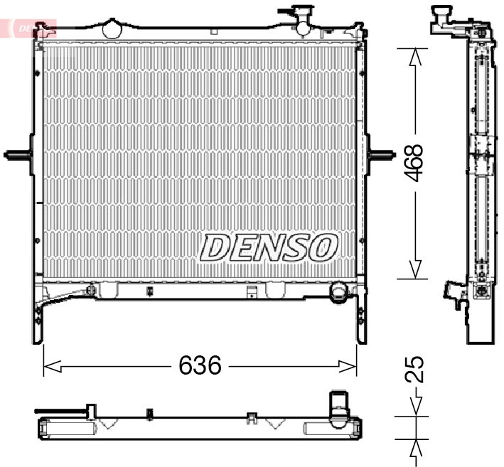 Denso Radiateur DRM43001