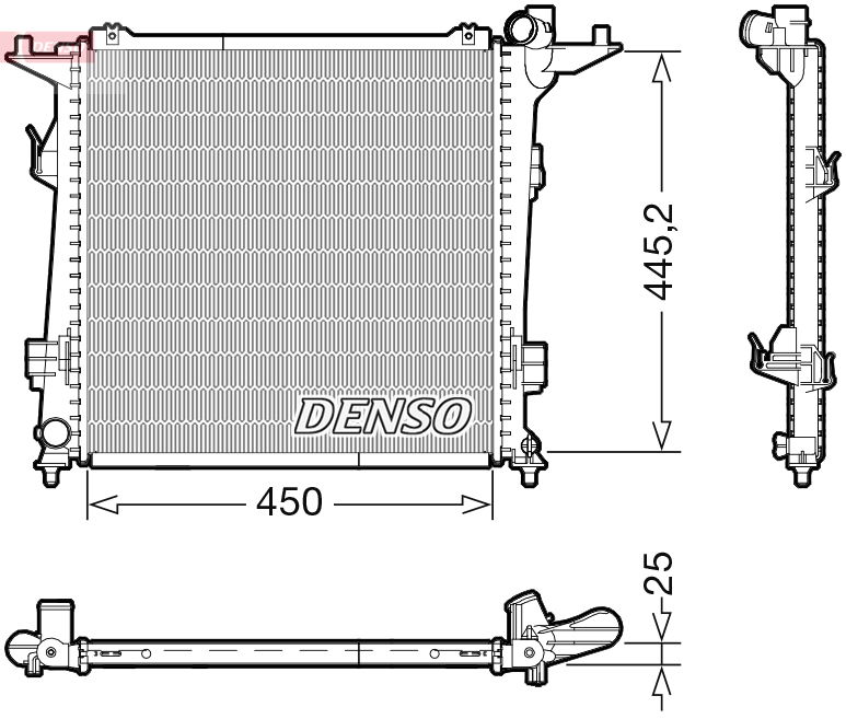 Denso Radiateur DRM43006