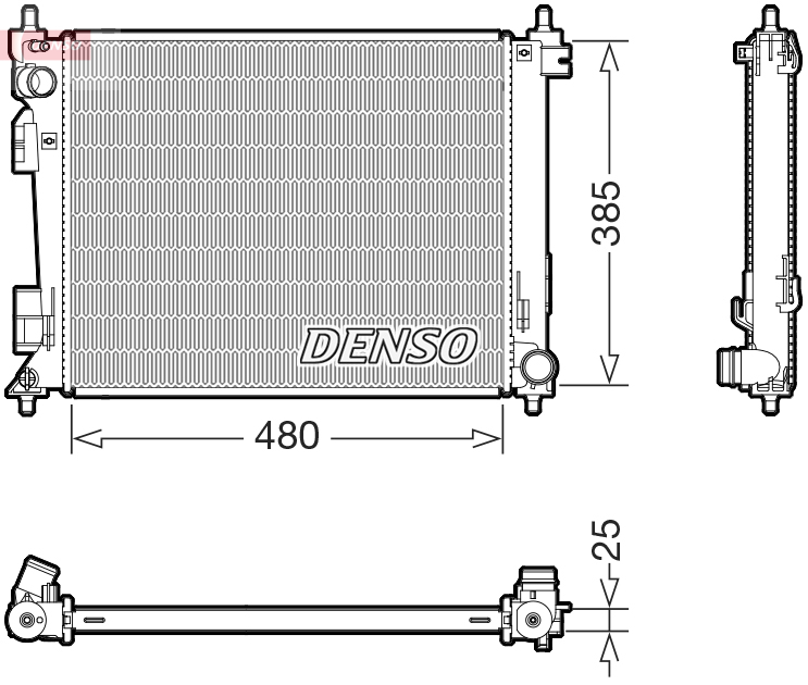 Denso Radiateur DRM43011