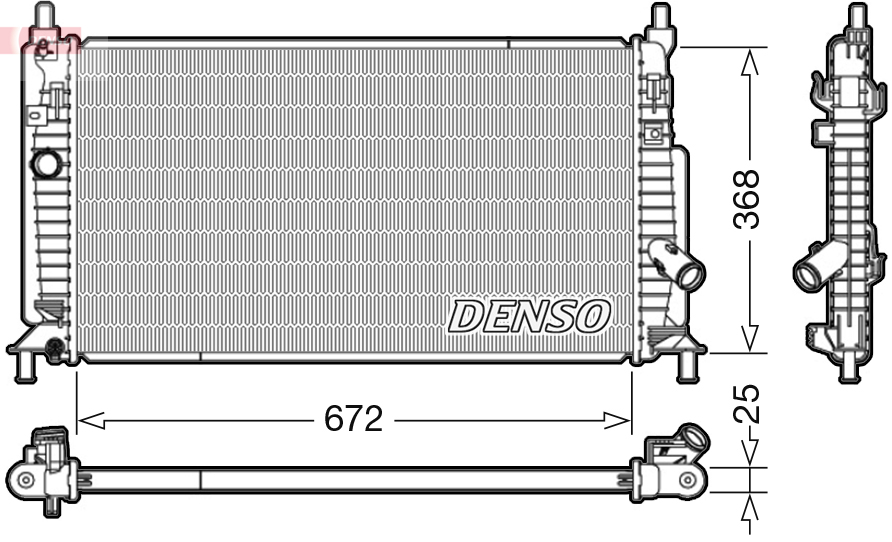 Denso Radiateur DRM44034