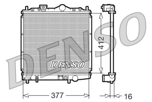 Denso Radiateur DRM45001