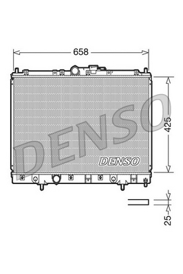 Denso Radiateur DRM45006