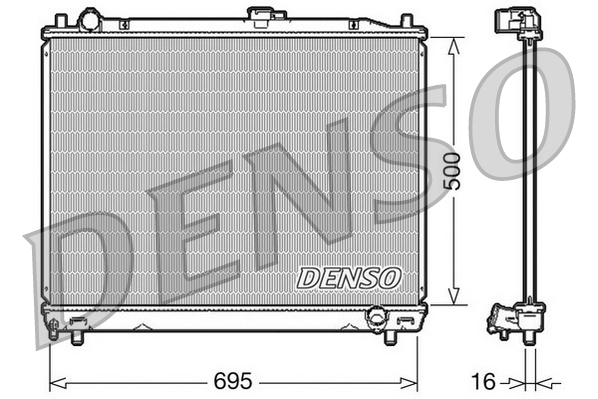 Denso Radiateur DRM45008