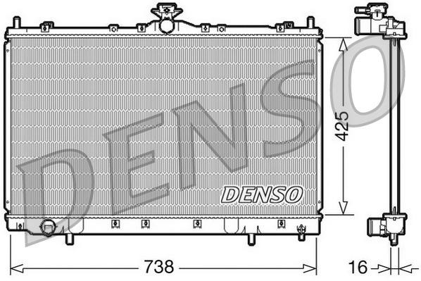 Denso Radiateur DRM45012