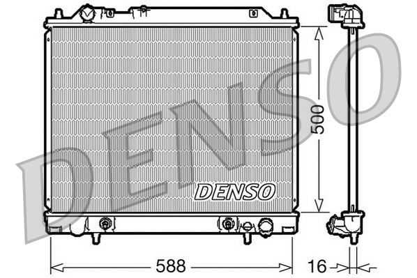 Denso Radiateur DRM45013