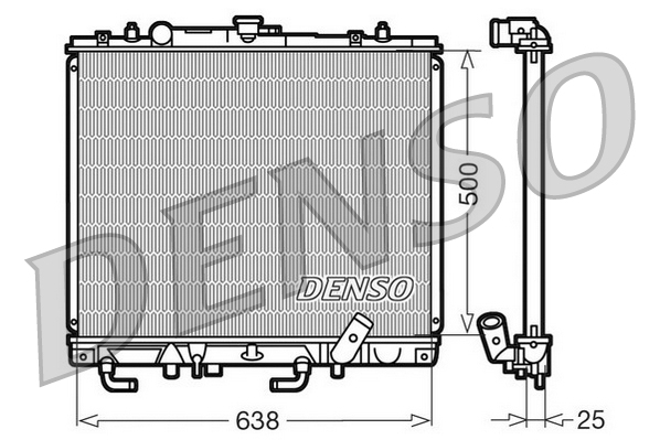 Denso Radiateur DRM45016