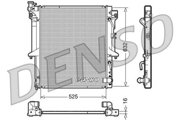 Denso Radiateur DRM45018