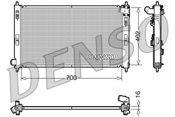 Denso Radiateur DRM45023